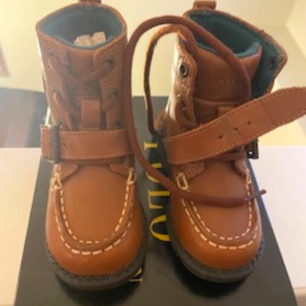 Polo Ralph LaurenBoys' Ranger II Leather Rugged Boots (Toddler)